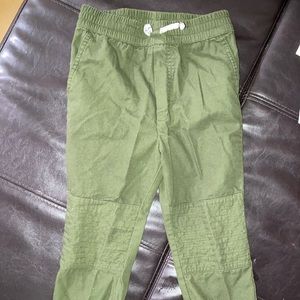 Army Green Unisex Jogger Pants, Garanimals Size 5t